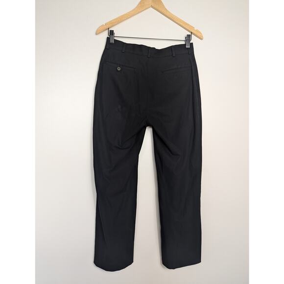 A.P.C Women's Black Straight Leg Cotton Dress Pants - Picture 5 of 8